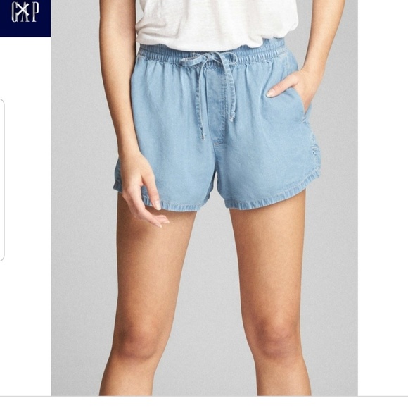 gap shorts denim